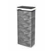 LED BLOCK MEGA RM19 756X195x70 LIGHT ADRESOWA, KOLORY: antracyt, czarna, brązowa, INOX